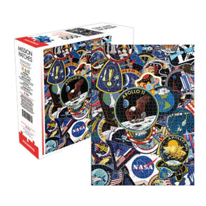 Aquarius Jigsaws Aquarius - NASA Mission Patches Puzzle (1000pc)