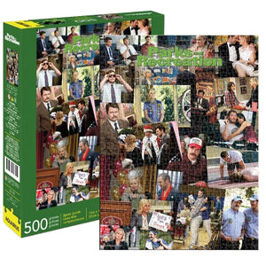 Aquarius Jigsaws Aquarius - Parks & Recreation Collage Puzzle (500pc)