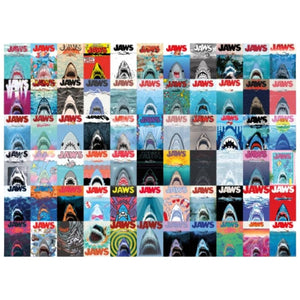 Aquarius Jigsaws Jaws Poster (500pc) Aquarius