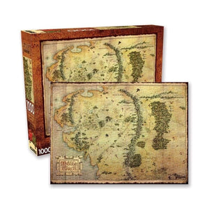 Aquarius Jigsaws The Hobbit - Map (1000pc) Aquarius