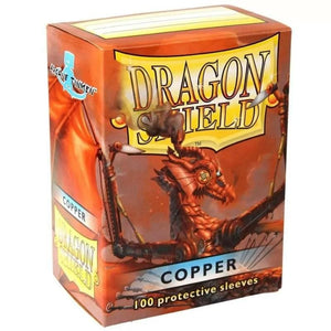 Arcane Tinmen Trading Card Games Card Sleeves - Dragon Shield - Copper (100) (63x88mm)