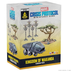Atomic Mass Games Miniatures Marvel Crisis Protocol Miniatures - Kingdom of Wakanda Terrain Pack (09/02/2024 Release)