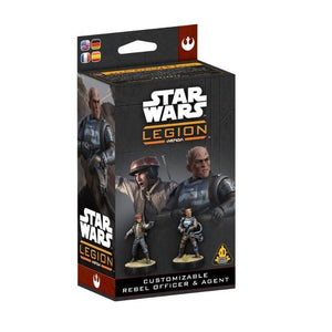 Atomic Mass Games Miniatures Star Wars Legion - Customizable Rebel Officer & Agent (29/08/2025 Release)