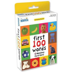 Briarpatch Board & Card Games First 100 - Words - Matching Card Game