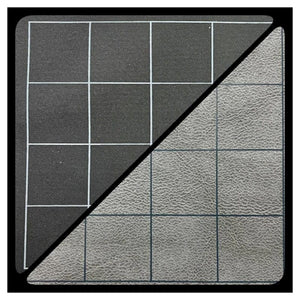 Chessex Dice Chessex - Battlemat - 1" Reversible Black-Grey Squares