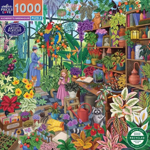 Eeboo Jigsaws Alchemist Greenhouse (1000pc) Eeboo