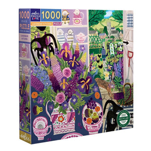 Eeboo Jigsaws Lavender Kitchen (1000pc) Eeboo