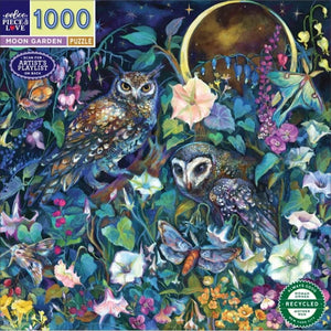 Eeboo Jigsaws Moon Garden (1000pc) Eeboo