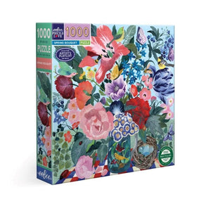 Eeboo Jigsaws Spring Bouquet (1000pc) Eeboo