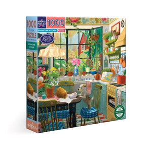 Eeboo Jigsaws Spring Time Kitchen (1000pc) Eeboo