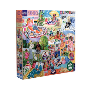 Eeboo Jigsaws Women Reading (1000pc) Eeboo