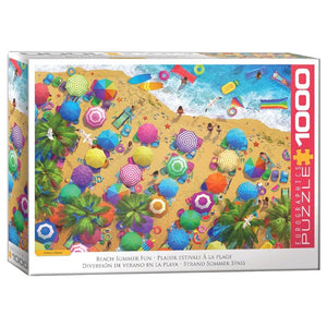 Eurographics Jigsaws Beach Summer Fun (1000pc) Eurographics