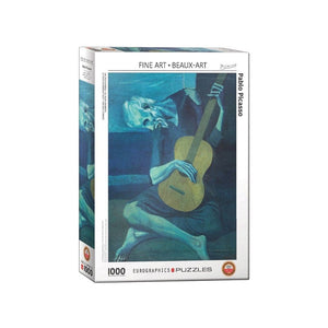 Eurographics Jigsaws Pablo Picasso - Old Guitarist - Fine Art Collection (1000pc) Eurographics