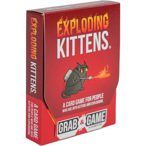 Exploding Kittens Board & Card Games Grab & Game - Exploding Kittens