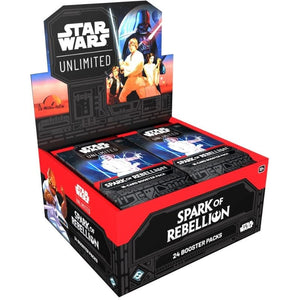 Fantasy Flight Games Trading Card Games Star Wars Unlimited TCG - Spark of Rebellion Booster Box (08/03/2024 Release)