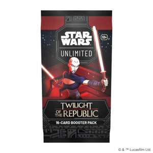 Fantasy Flight Games Trading Card Games Star Wars Unlimited - Twilight of the Republic Booster (08/11/2024 Release)