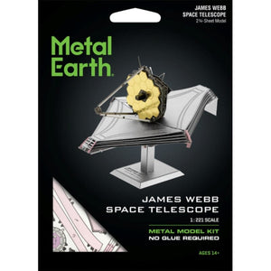 Fascinations Construction Puzzles Metal Earth - James Webb Space Telescope