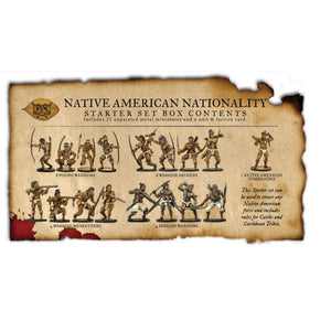 Firelock Games Miniatures Blood & Plunder - Native American Nationality Set