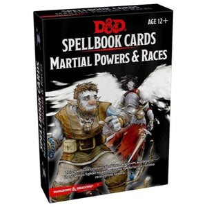 Gale Force Nine Roleplaying Games D&D RPG 5th Ed - Revised Spellbook Cards Martial Powers and Races Deck (2022)