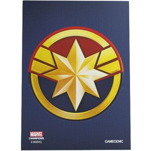 Gamegenic Living Card Games Card Sleeves - Gamegenic Marvel Champions Art Sleeves Captain Marvel