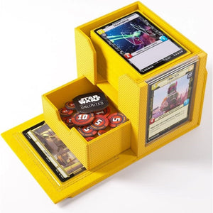 Gamegenic Trading Card Games Deck Pod ? Gamegenic Star Wars Unlimited ? Yellow (08/03/2024 Release)
