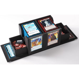 Gamegenic Trading Card Games Double Deck Pod - Gamegenic Star Wars Unlimited - Black (18/03/2024 release)