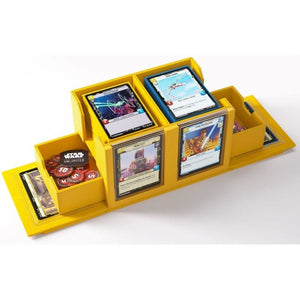 Gamegenic Trading Card Games Double Deck Pod ? Gamegenic Star Wars Unlimited ? Yellow (08/03/2024 Release)