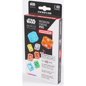 Gamegenic Trading Card Games Gamegenic - Star Wars Unlimited Premium Tokens - PRO Expansion Pack (14/03/2025 Release)