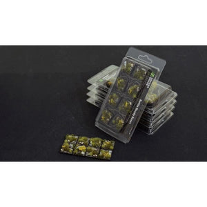 Gamers Grass Hobby Gamers Grass - Battle Ready Bases - Highland Bases (Square 25mm (x8))