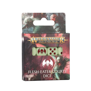 Games Workshop Miniatures Age of Sigmar - Flesh-Eater Courts - Dice (17/02/2024 release)