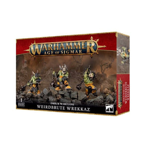Games Workshop Miniatures Age of Sigmar - Orruk Warclans - Weirdbrute Wrekkaz (23/09 release)