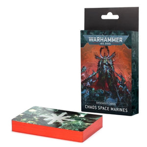 Games Workshop Miniatures Warhammer 40K - Chaos Space Marines - Datasheet Cards (25/05/2024 release)