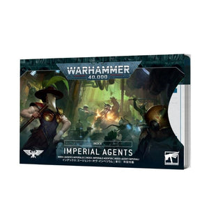 Games Workshop Miniatures Warhammer 40k - Index Cards - Imperial Agents (01/07/2023 release)