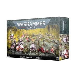 Games Workshop Miniatures Warhammer 40k - Orks - Beast Snagga Stampede (24/11/2023 Release)