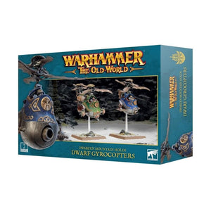 Games Workshop Miniatures Warhammer - The Old World - Dwarfen Mountain Holds - Dwarf Gyrocopters & Gyrobombers (Preorder - 31/08/2024 release)