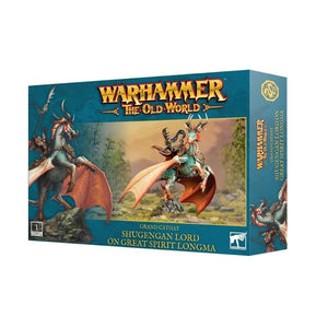 Games Workshop Miniatures Warhammer - The Old World - Grand Cathay - Shugengan Lord on Great Spirit Longmar (Preorder - 05/07/2025 Release)