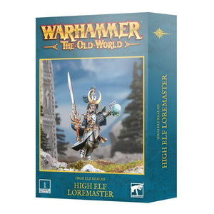 Games Workshop Miniatures Warhammer - The Old World - High Elf Realms - High Elf Loremaster (Preorder - 31/05/2025 Release)