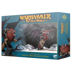 Games Workshop Miniatures Warhammer - The Old World - Warriors of Chaos - Chaos Lord On Manticore (Preorder - 14/09/2024 release)