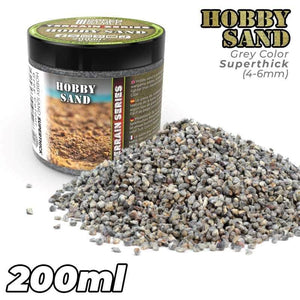 Greenstuff World Hobby GSW - Extra Thick Hobby Sand - Grey 200ml