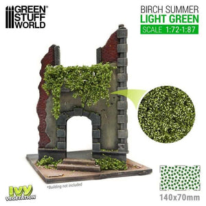 Greenstuff World Hobby GSW - Ivy Foliage - Light Green Birch - Small