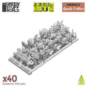 Greenstuff World Hobby GSW - Resin Aquatic Critters