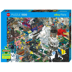 Heye Jigsaws Eboy - Paris Quest (1000pc) Heye