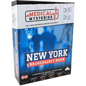 Identity Games Board & Card Games Medical Mysteries - New York Emergency Room