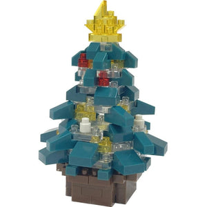 Kawada Construction Puzzles Nanoblock - Christmas - Christmas Tree (Bagged)