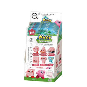 Kawada Construction Puzzles Nanoblock - Mininano -  Kirby & Forgotten Land Blind Bag (6 Asst)