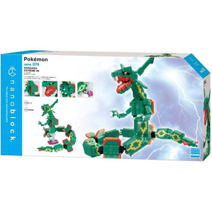 Kawada Construction Puzzles Nanoblock Pokemon - DX Rayquaza Extreme
