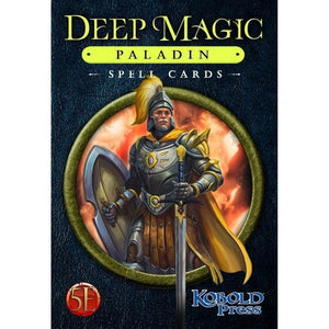 Kobold Press Roleplaying Games Deep Magic - Spell Cards - Paladin (5E)