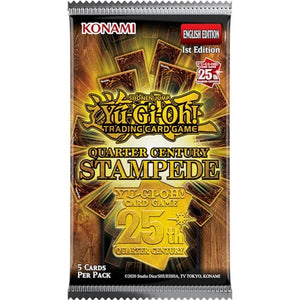 Konami Trading Card Games Yu-Gi-Oh - Quarter Century Stampede Collection - Booster