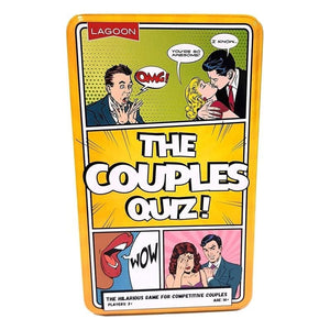 Lagoon Group Board & Card Games The Couples Quiz! (Tin)