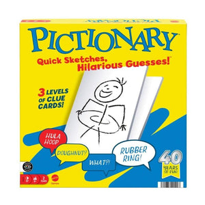 Mattel Board & Card Games Pictionary - 2025 (Refresh) - Board Game